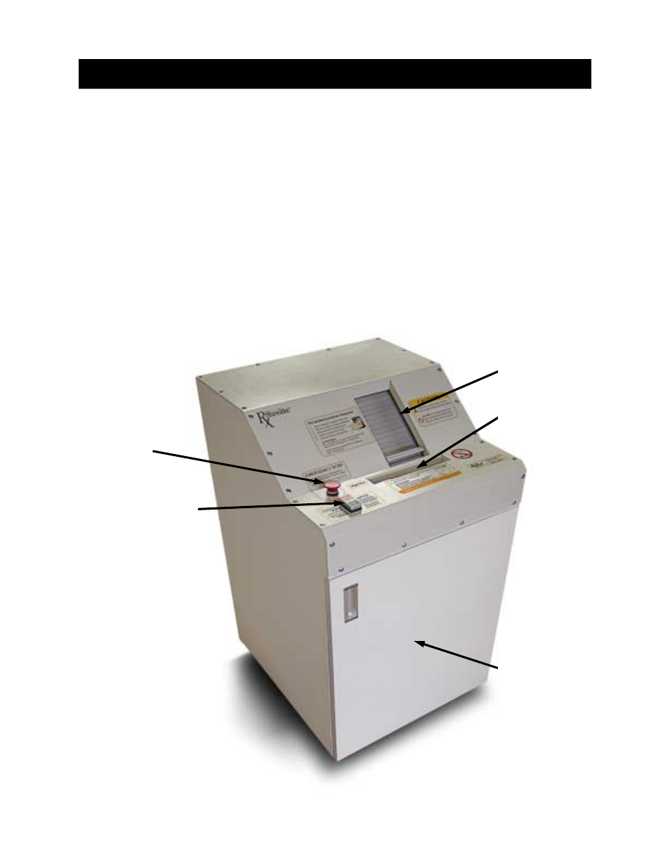 Equipment information | Marathon Shredder User Manual | Page 5 / 14
