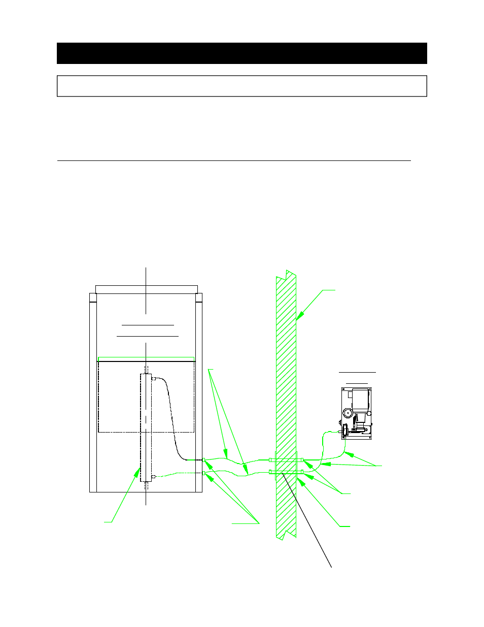 3 installation, Through-the-wall power unit installation 3-5 | Marathon RJ-100SC User Manual | Page 34 / 39