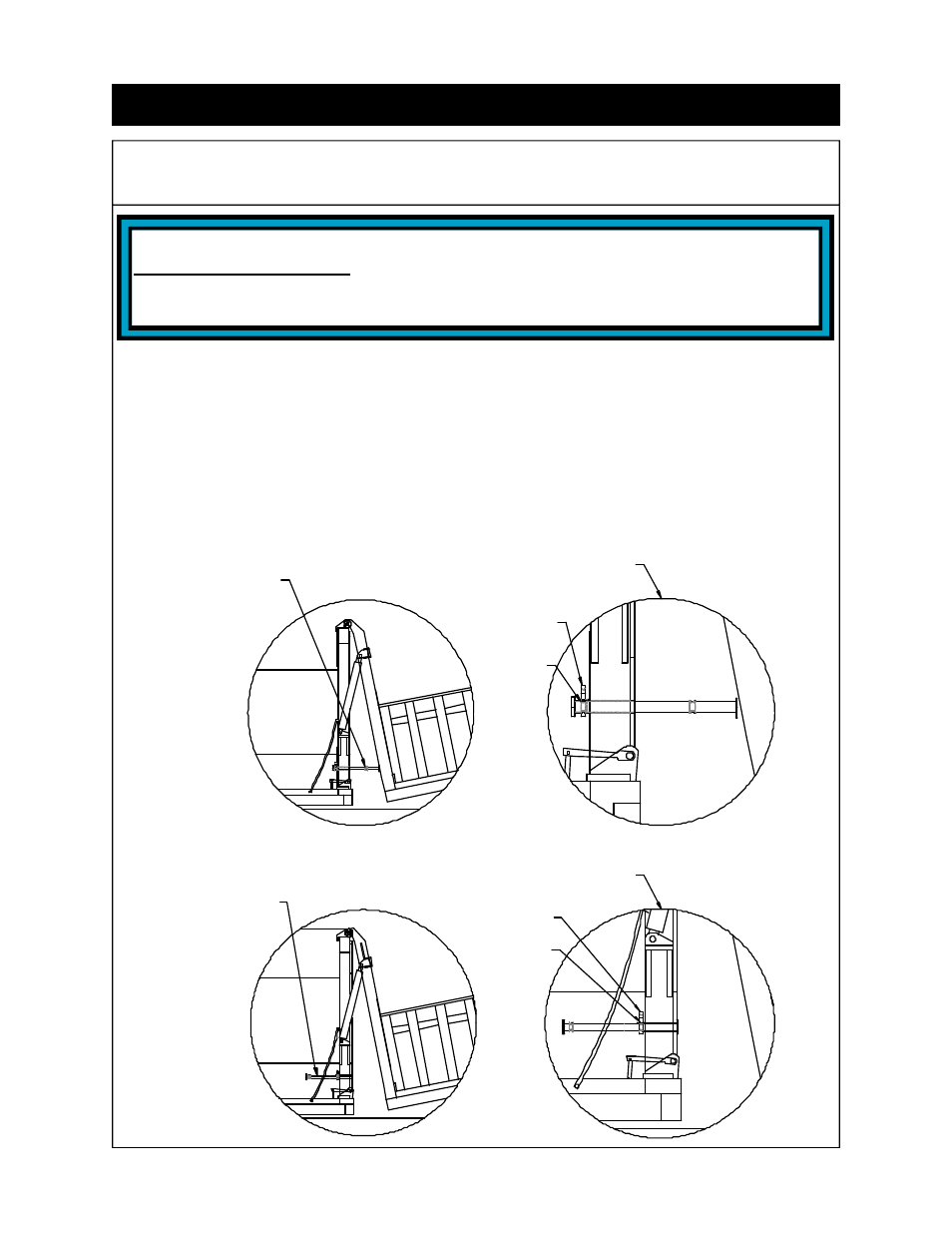 Warning, 4 hauler information, Instructions for using maintenance bar | Marathon RJ-100SC User Manual | Page 38 / 39