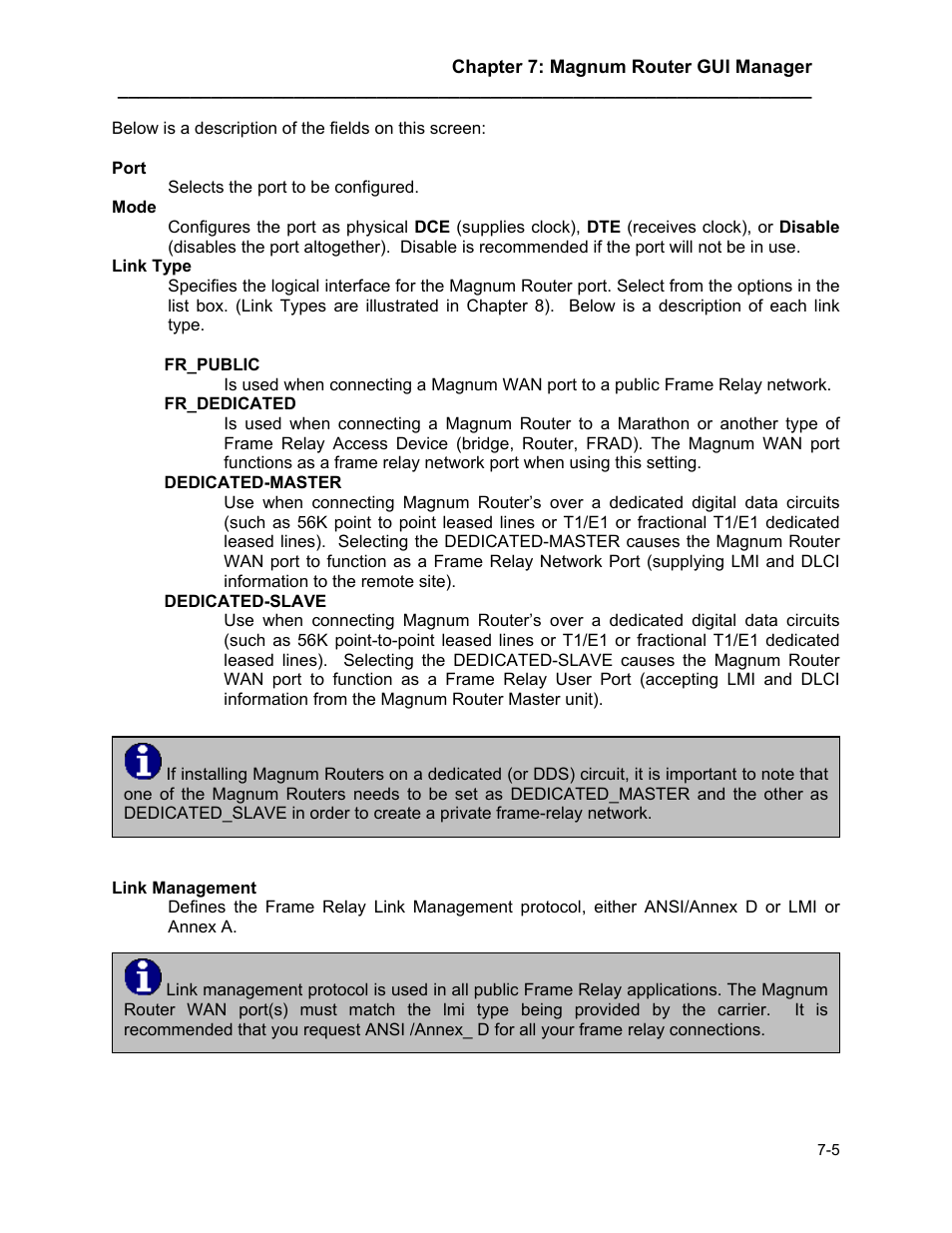 Marathon MAGNUM ROUTER User Manual | Page 50 / 167
