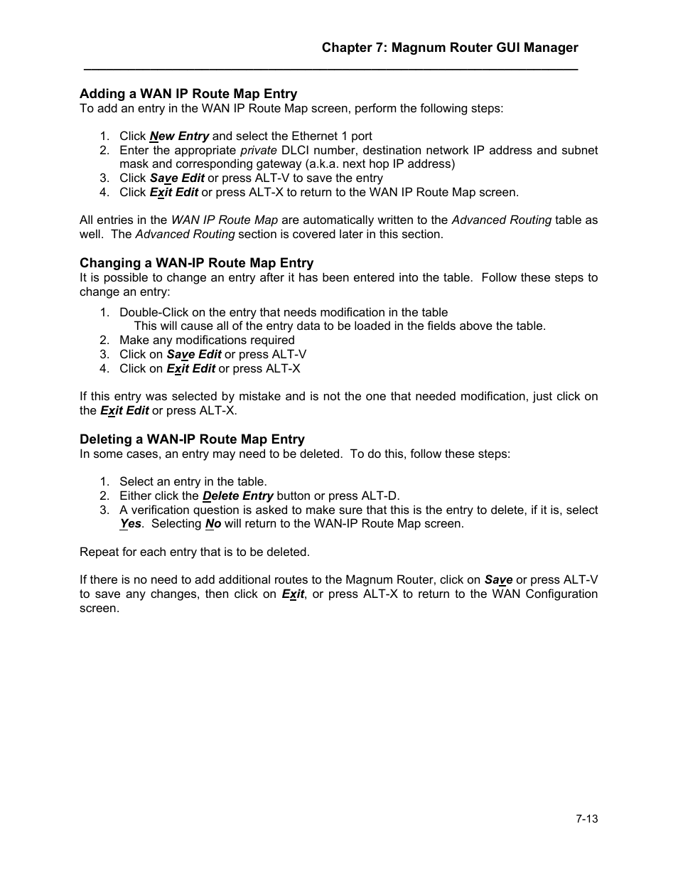 Marathon MAGNUM ROUTER User Manual | Page 58 / 167