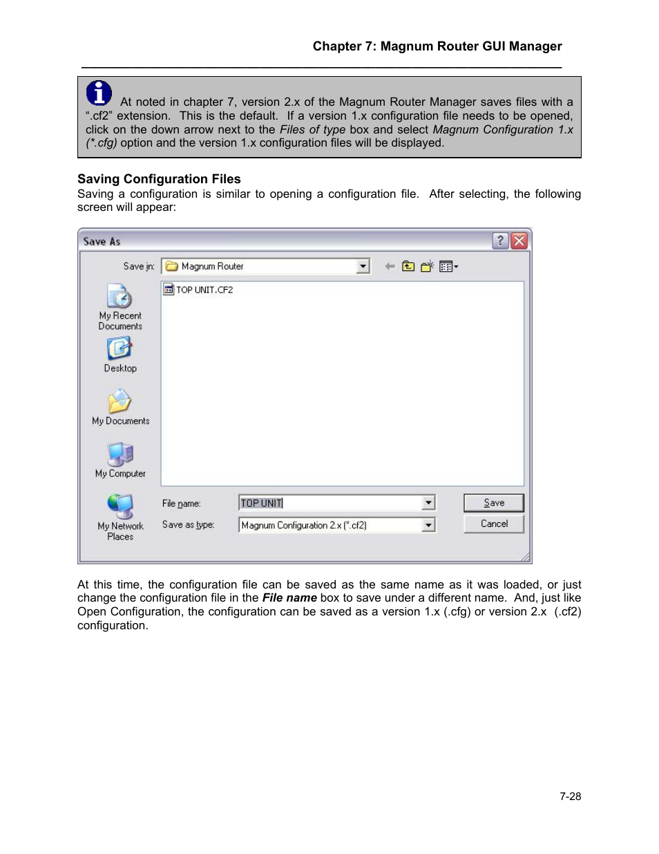 Marathon MAGNUM ROUTER User Manual | Page 73 / 167