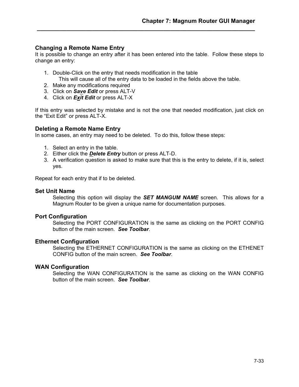 Marathon MAGNUM ROUTER User Manual | Page 78 / 167