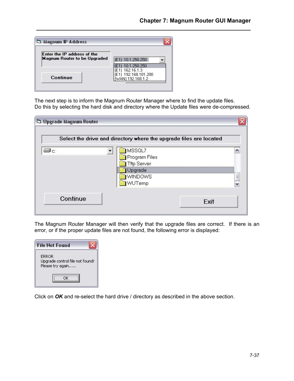 Marathon MAGNUM ROUTER User Manual | Page 82 / 167