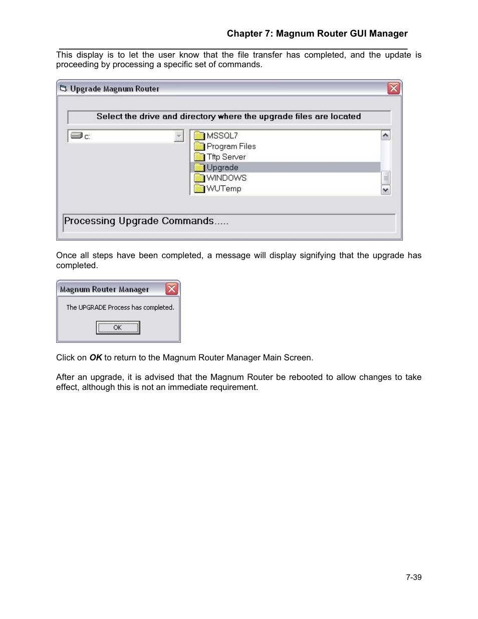 Marathon MAGNUM ROUTER User Manual | Page 84 / 167
