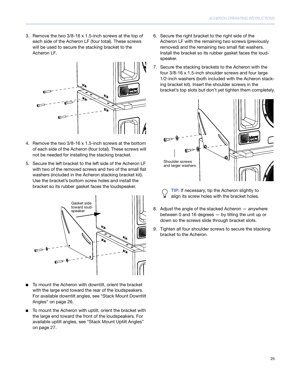 Meyer Sound 80 User Manual | Page 25 / 44