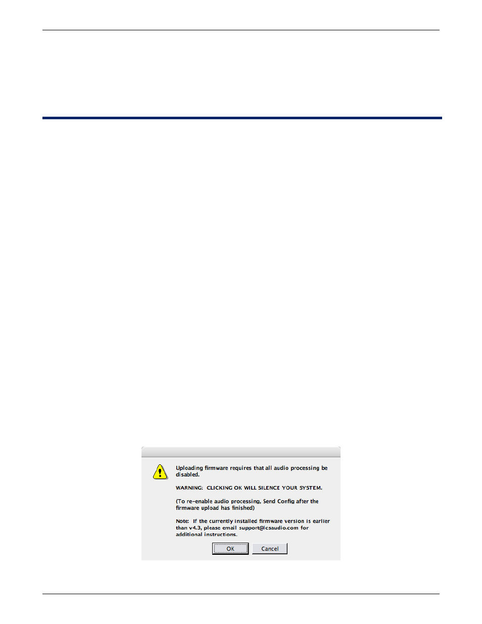 Firmware update procedures, Upgrading a matrix3 system running cuestation 4, Download firmware files | Connect cuestation to the lx-300, Disable lx-300 auto start, Select firmware files to upload | Meyer Sound Matrix3 LX-300 User Manual | Page 12 / 48
