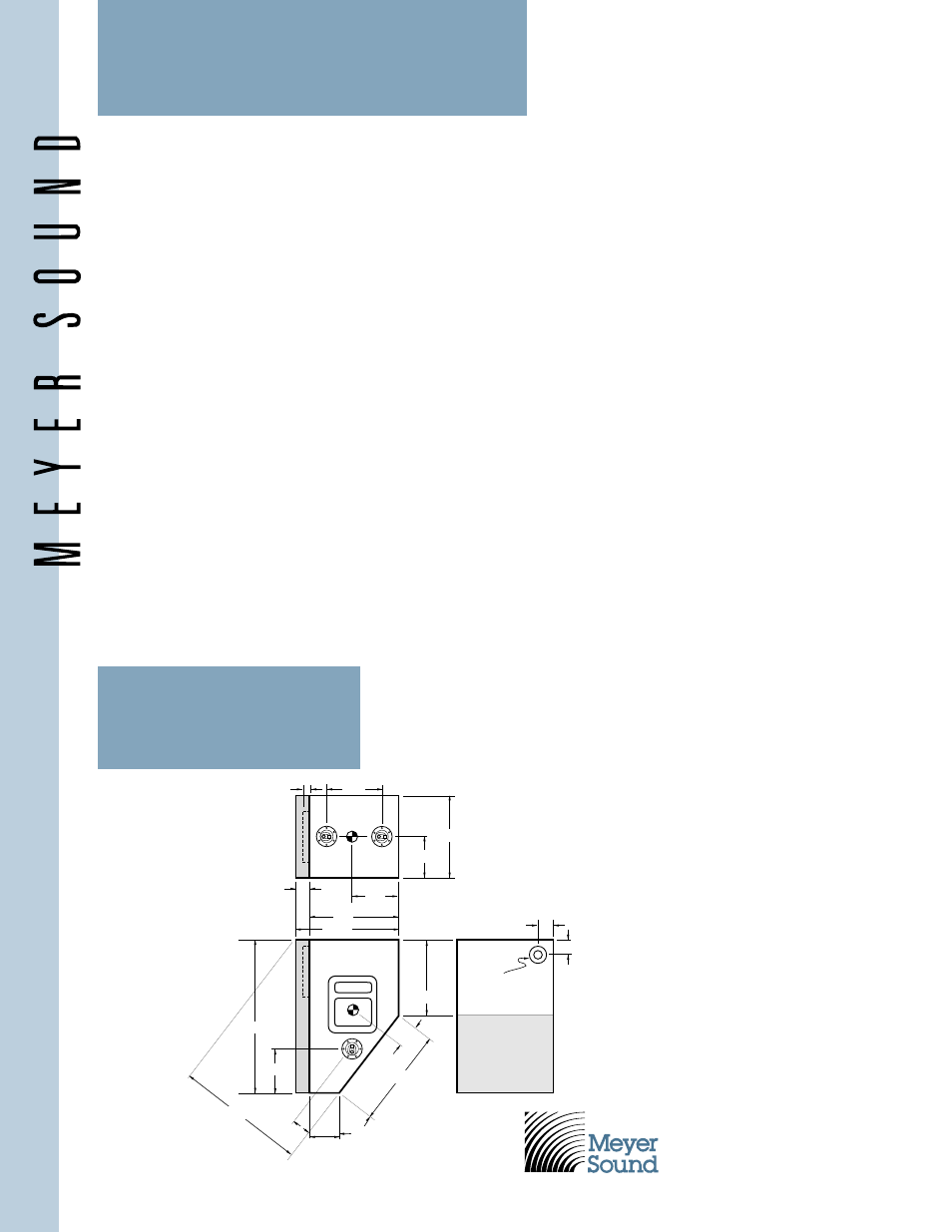 Sound engineering for the art and science of sound | Meyer Sound UM-1 User Manual | Page 4 / 4