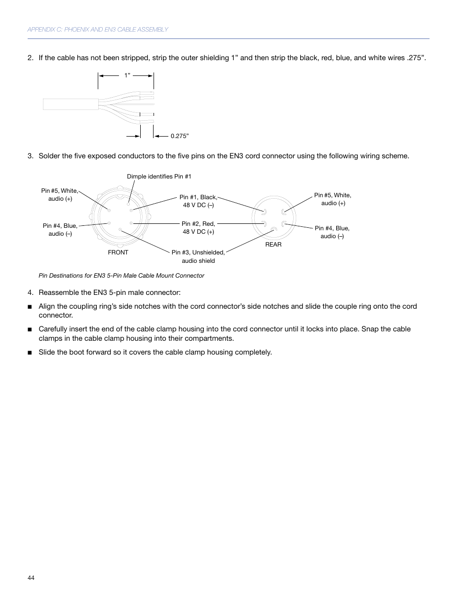 Meyer Sound MM-10 User Manual | Page 44 / 56