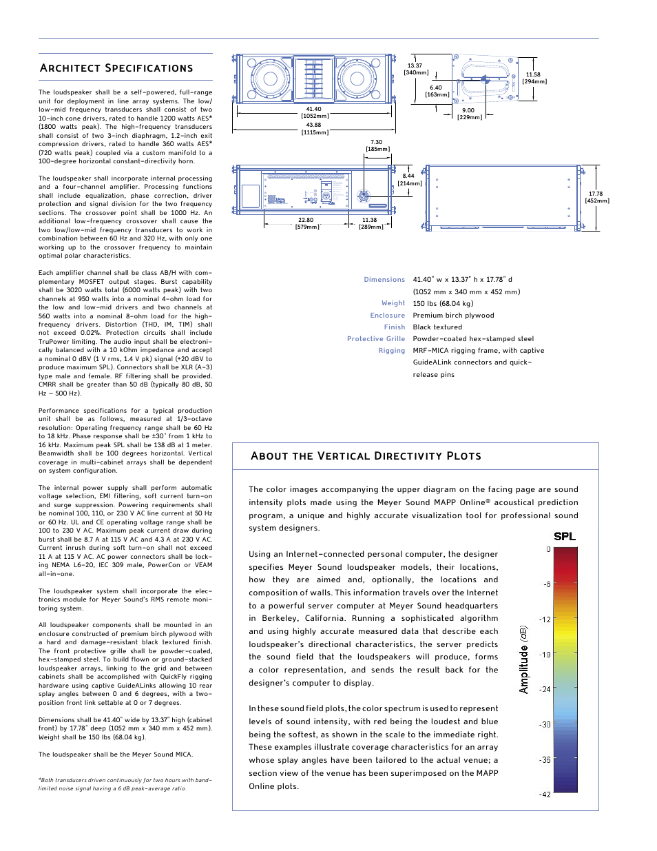 Meyer Sound MICA User Manual | Page 2 / 4