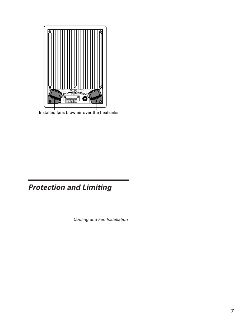 Protection and limiting | Meyer Sound Self-Powered Loudspeaker HM-1 User Manual | Page 7 / 9