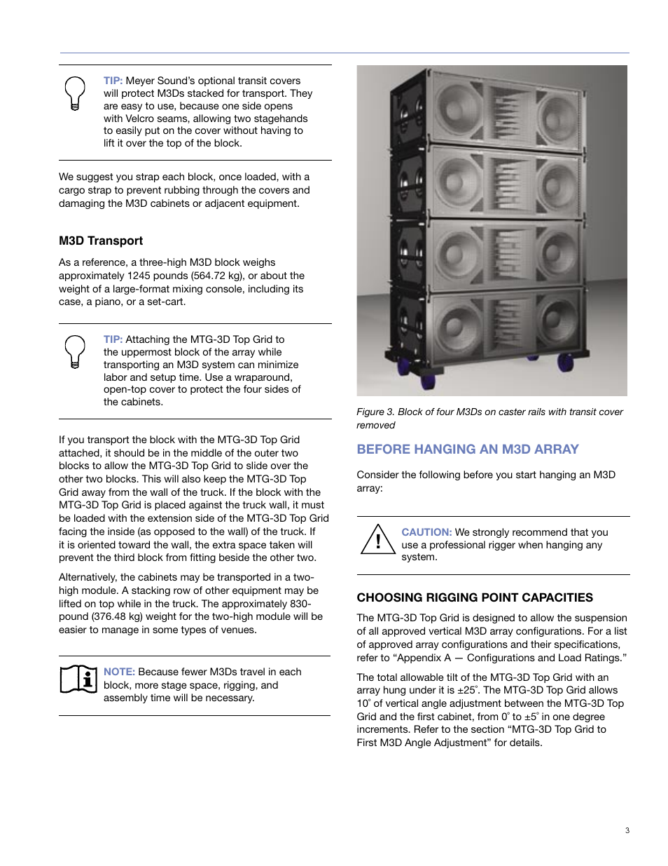 Meyer Sound M3D-SUB User Manual | Page 11 / 48