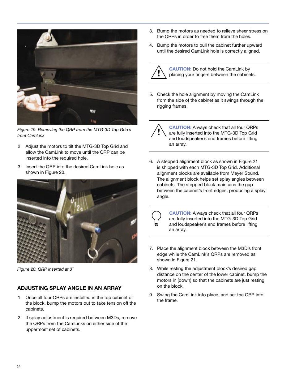 Meyer Sound M3D-SUB User Manual | Page 22 / 48