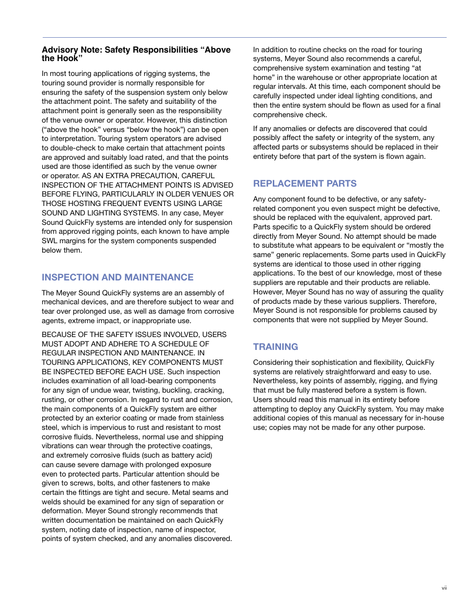 Meyer Sound M3D-SUB User Manual | Page 5 / 48