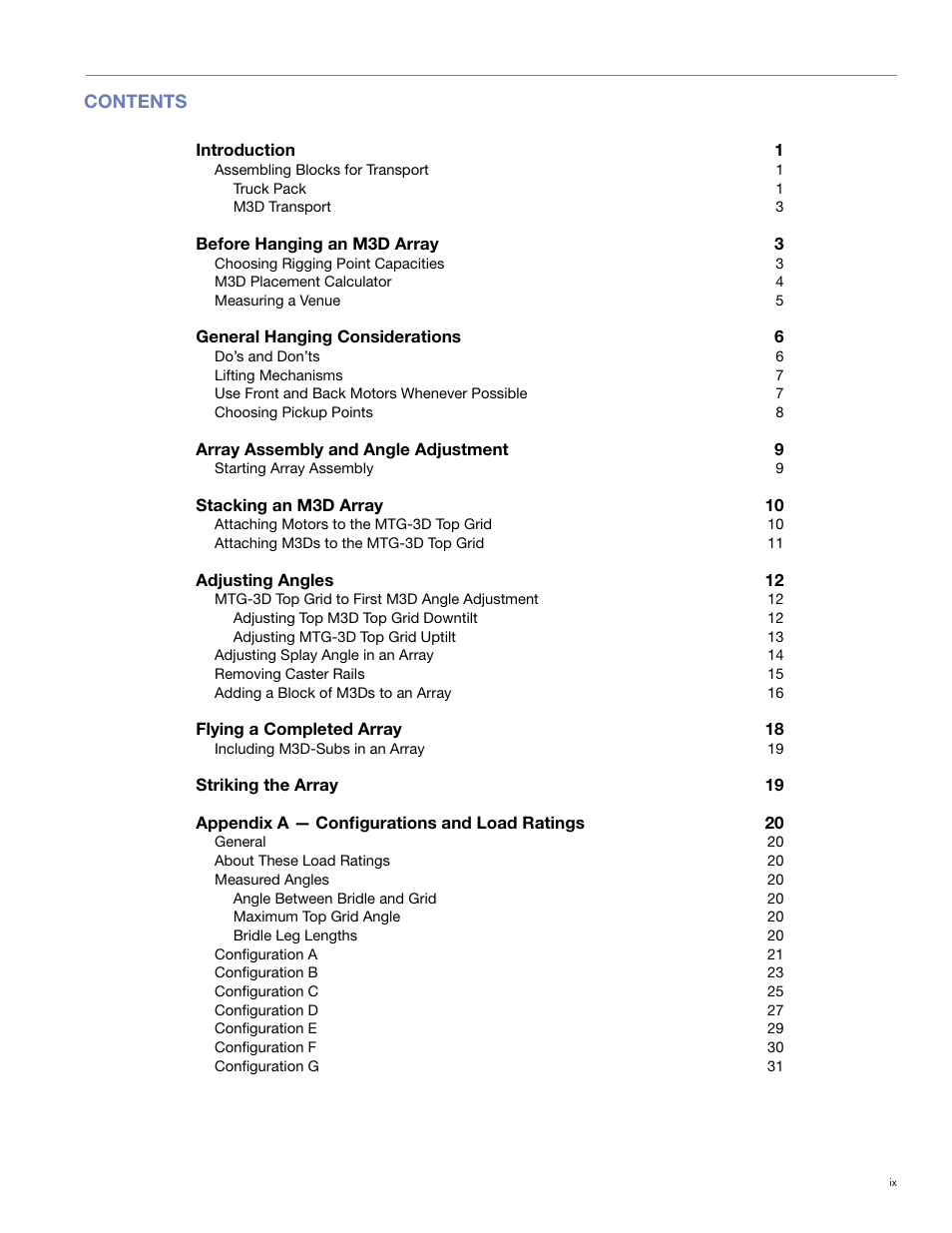 Meyer Sound M3D-SUB User Manual | Page 7 / 48