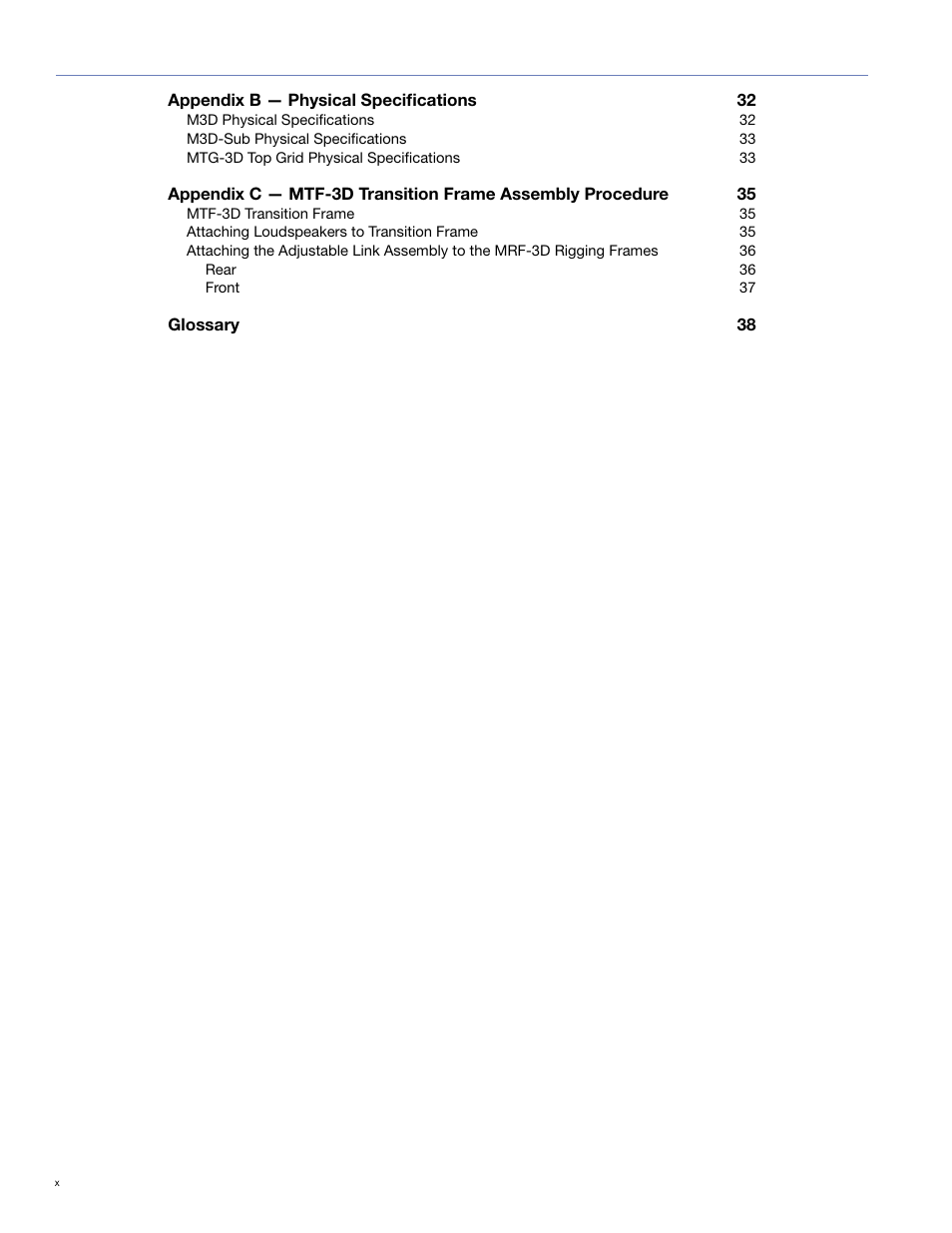 Meyer Sound M3D-SUB User Manual | Page 8 / 48