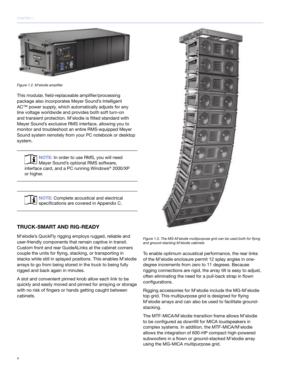 Meyer Sound UltraCompact High-Power Curvilinear Array Loudspeaker M'elodie User Manual | Page 10 / 44