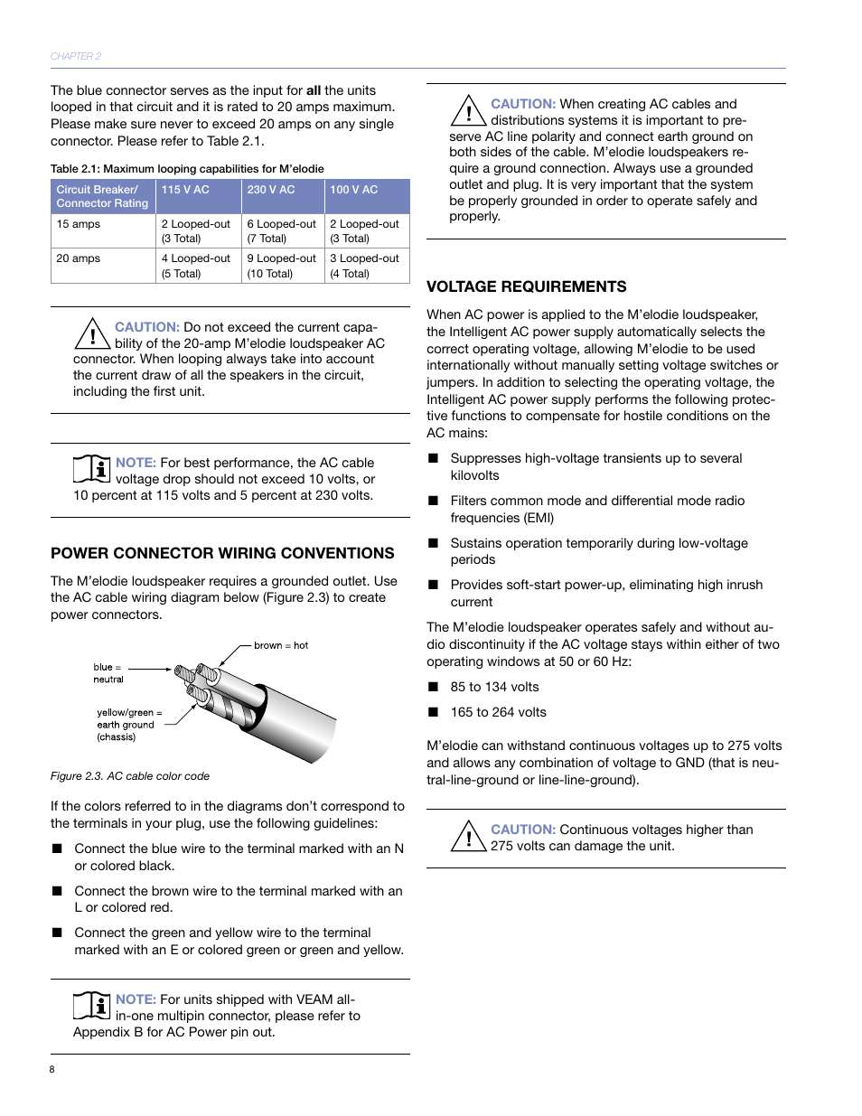 Meyer Sound UltraCompact High-Power Curvilinear Array Loudspeaker M'elodie User Manual | Page 14 / 44