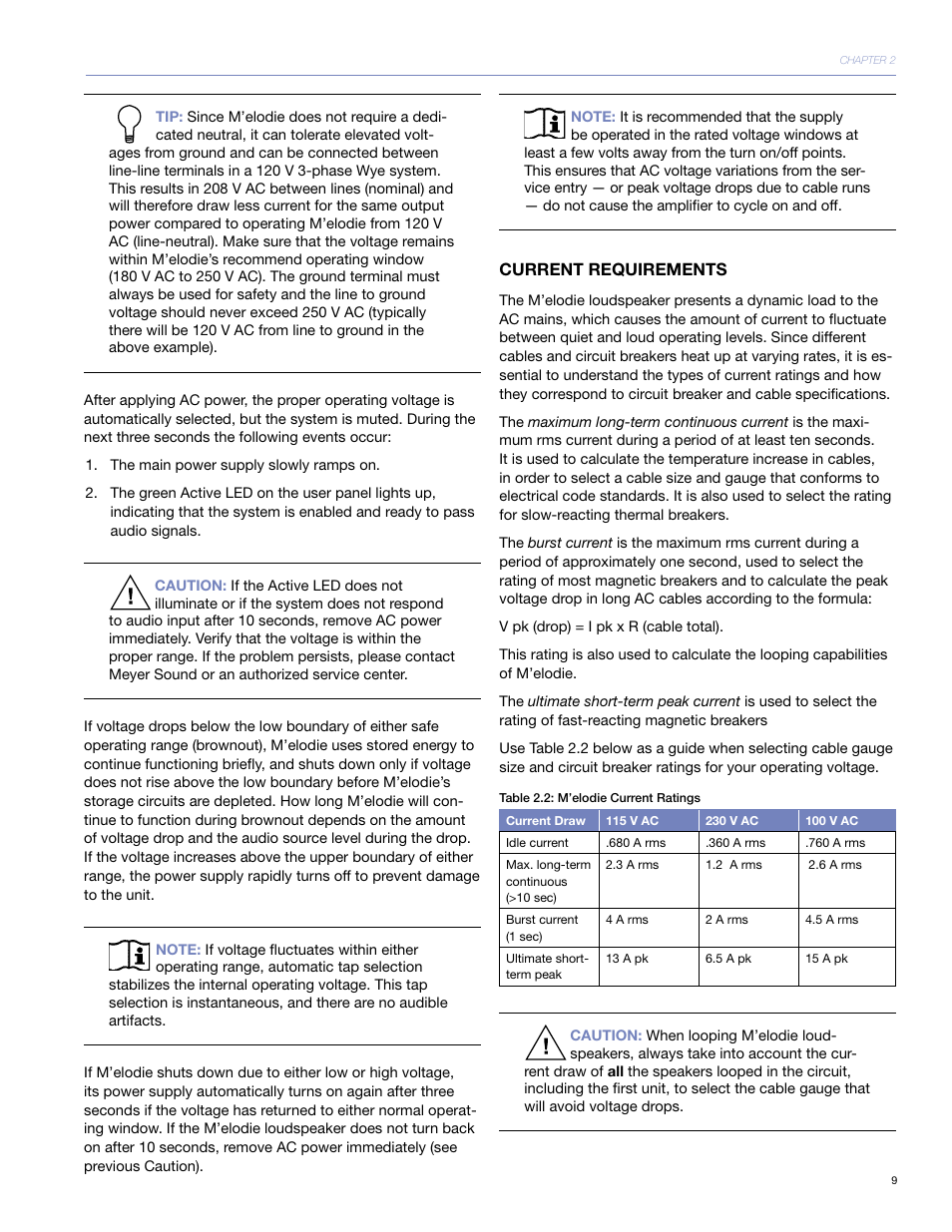 Meyer Sound UltraCompact High-Power Curvilinear Array Loudspeaker M'elodie User Manual | Page 15 / 44