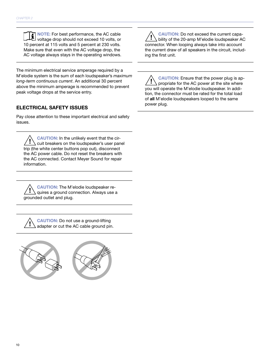 Meyer Sound UltraCompact High-Power Curvilinear Array Loudspeaker M'elodie User Manual | Page 16 / 44