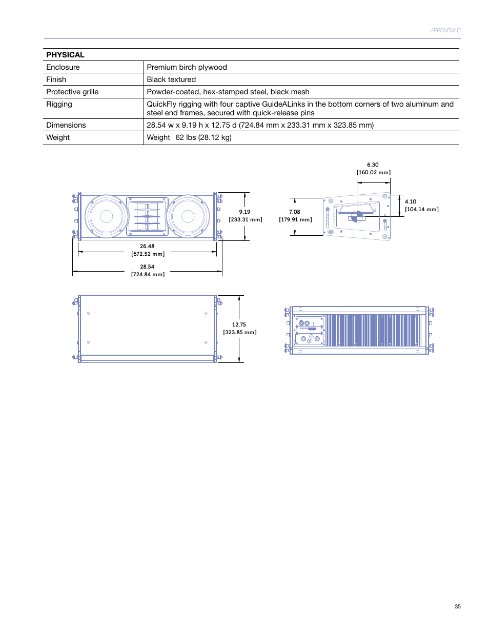 Meyer Sound UltraCompact High-Power Curvilinear Array Loudspeaker M'elodie User Manual | Page 41 / 44