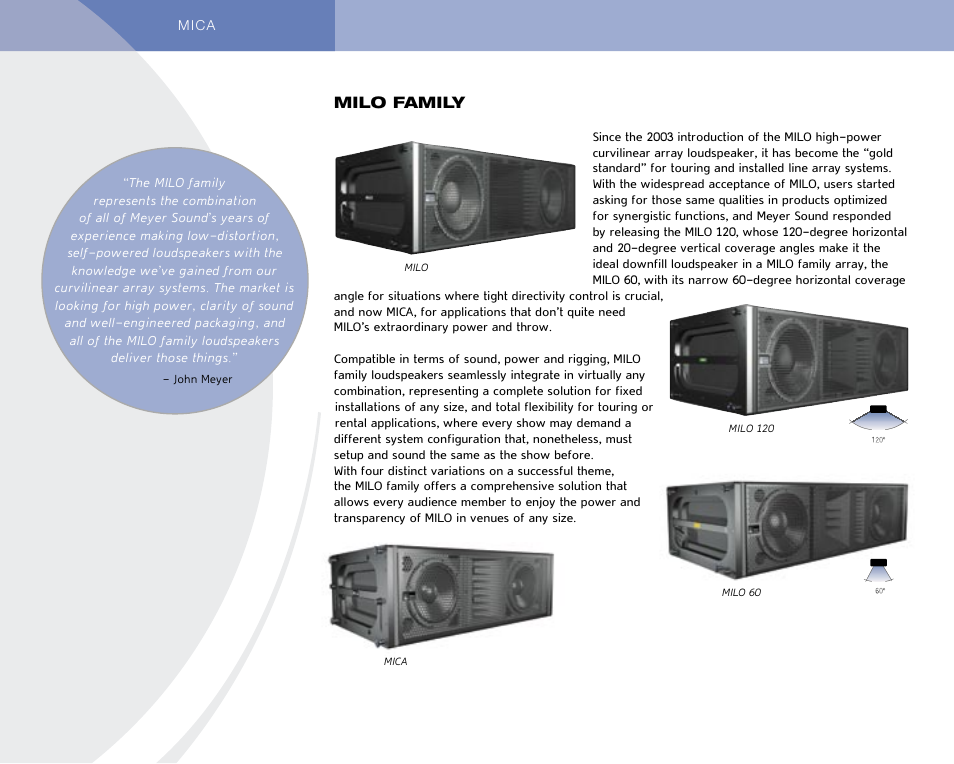 Meyer Sound M SERIES User Manual | Page 10 / 12