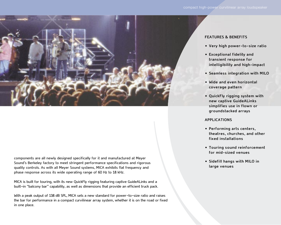 Meyer Sound M SERIES User Manual | Page 3 / 12