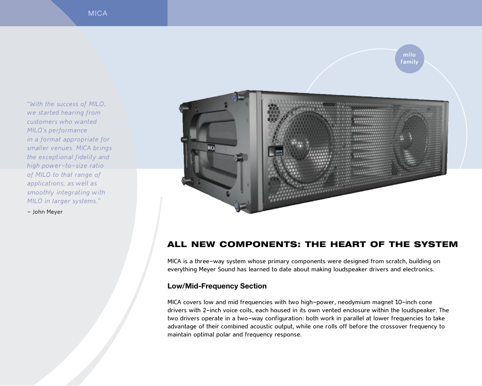 Meyer Sound M SERIES User Manual | Page 4 / 12