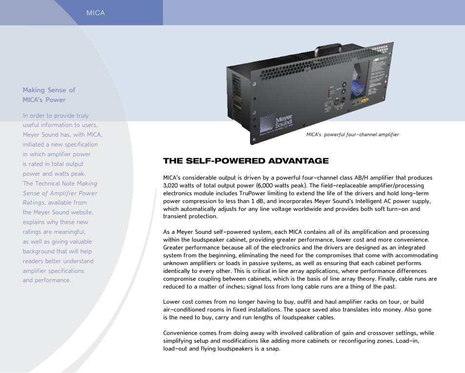 Meyer Sound M SERIES User Manual | Page 6 / 12