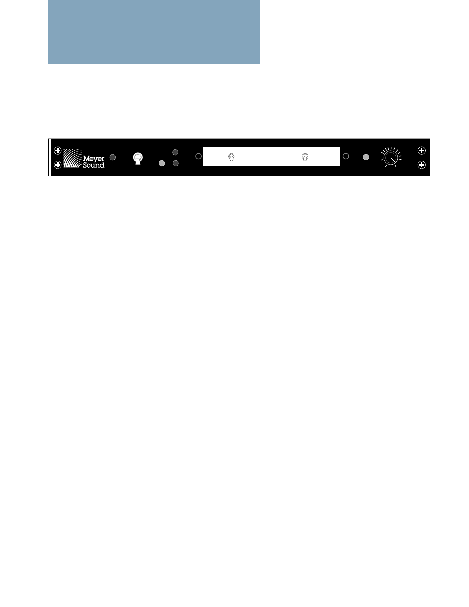 The b-2ex control electronic unit | Meyer Sound UltraSeries Subwoofer USW-1 User Manual | Page 3 / 4