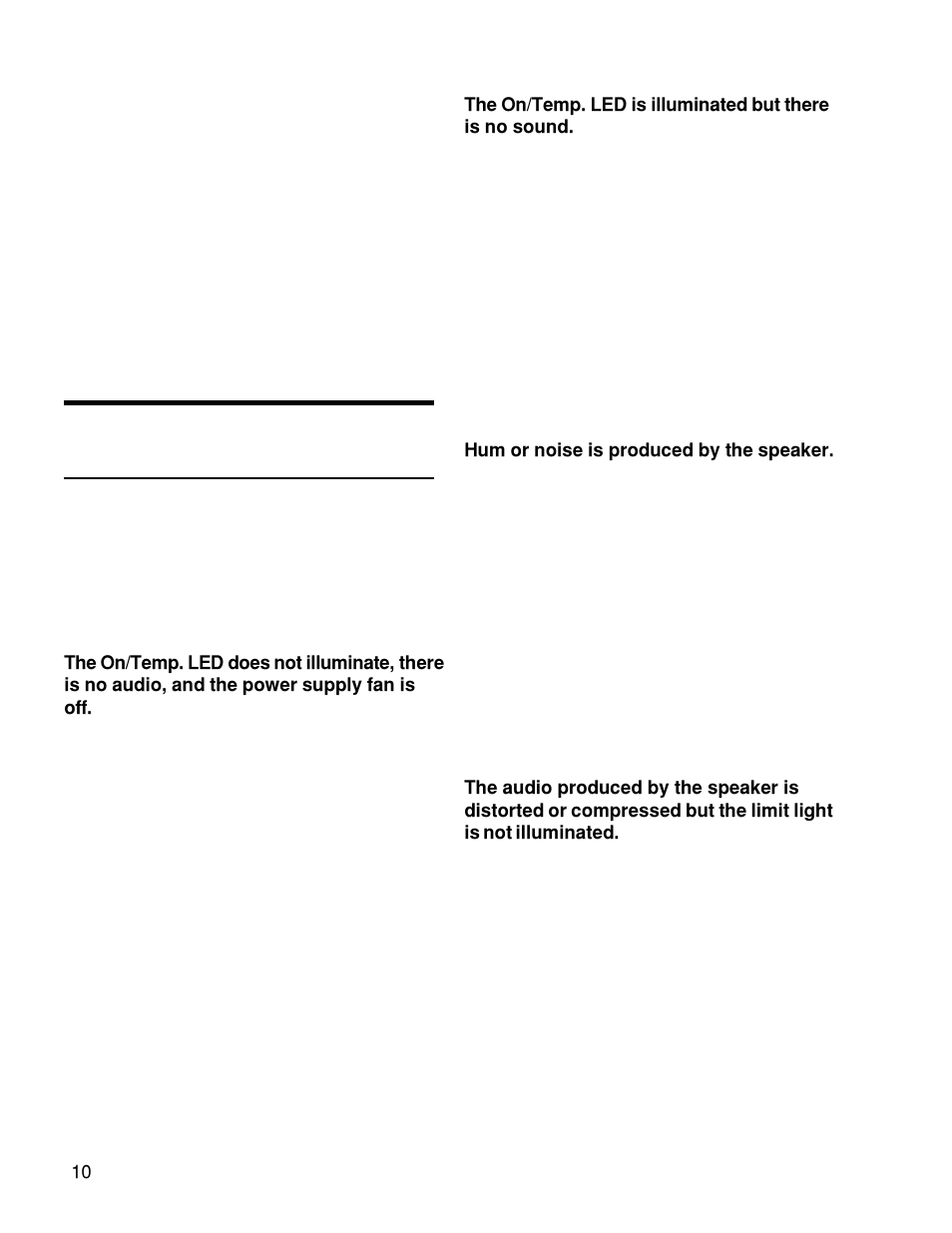 Troubleshooting, Polarity within a upa-p | Meyer Sound UPA-1P User Manual | Page 10 / 16