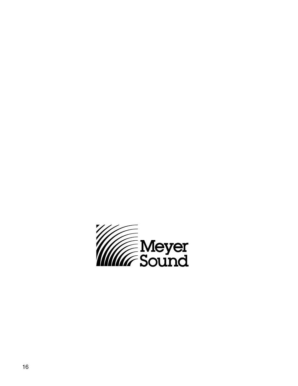 Contact information | Meyer Sound UPA-1P User Manual | Page 16 / 16