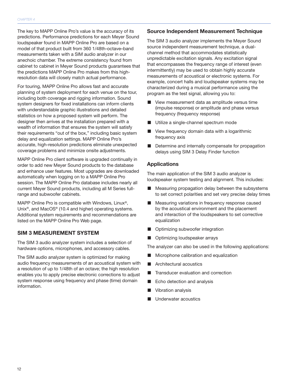 Meyer Sound MM-4CEU User Manual | Page 18 / 24