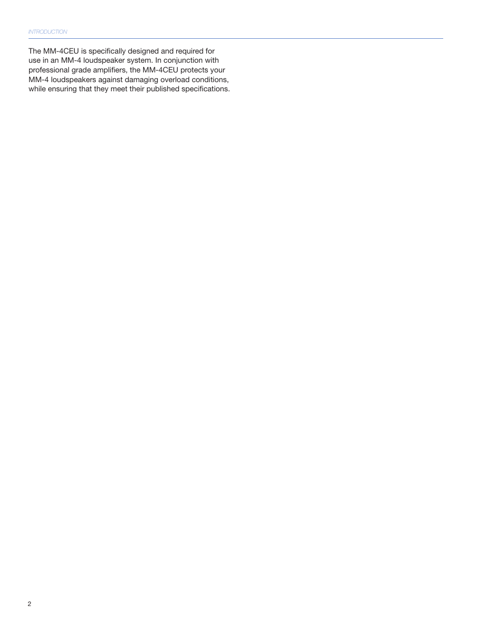 Meyer Sound MM-4CEU User Manual | Page 8 / 24