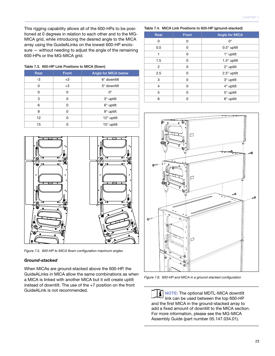 Ground-stacked | Meyer Sound 600-HP User Manual | Page 29 / 40