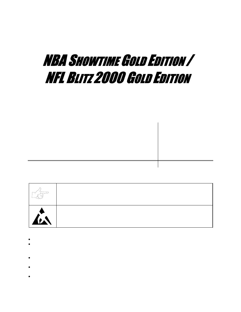 Troubleshooting | Midway 4-Player 25" Dedicated Video Game User Manual | Page 103 / 140