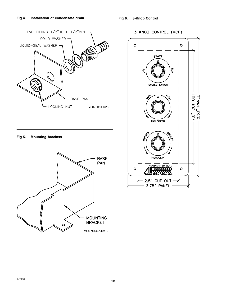 Mars Air Systems L-2254 User Manual | Page 20 / 32