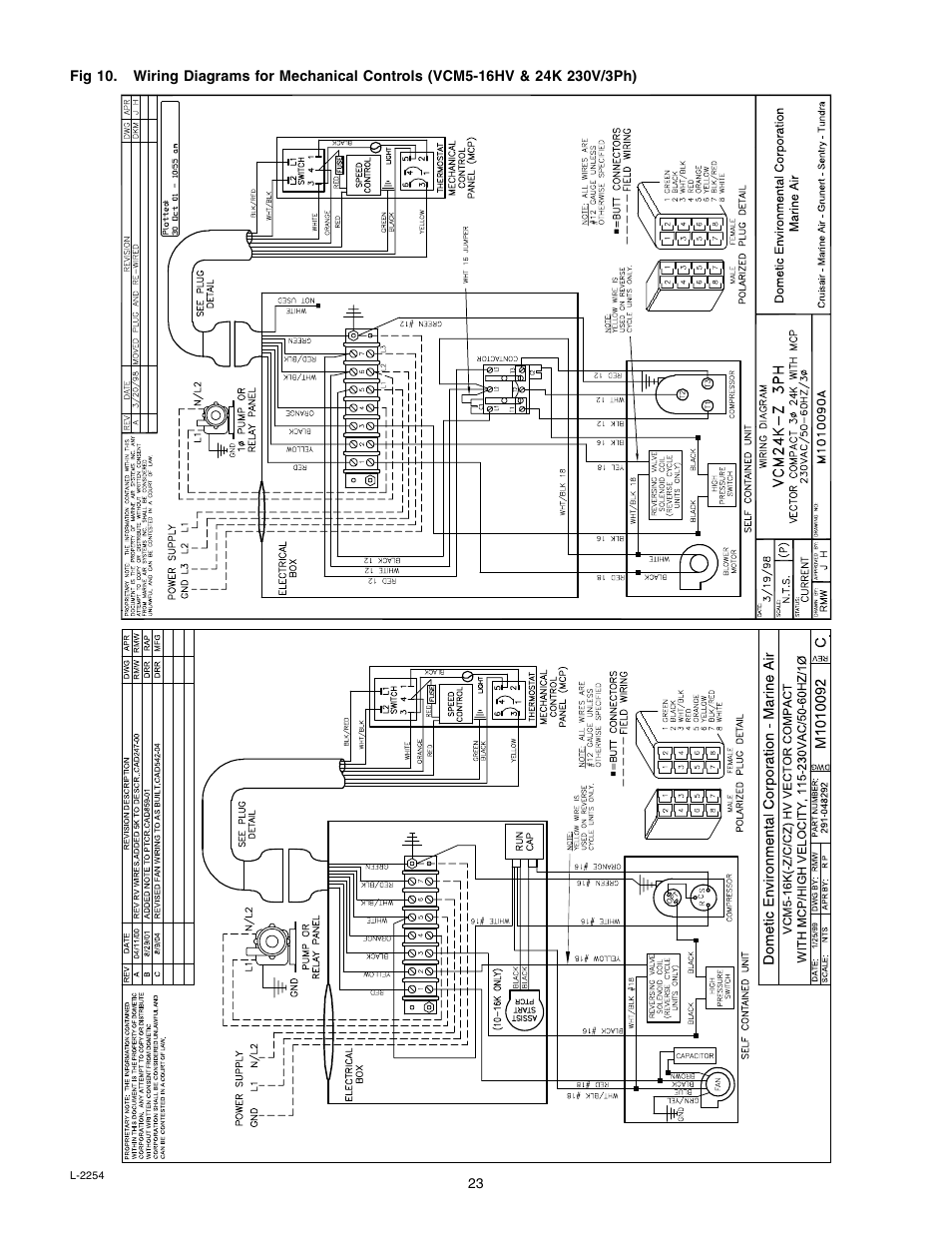 Mars Air Systems L-2254 User Manual | Page 23 / 32