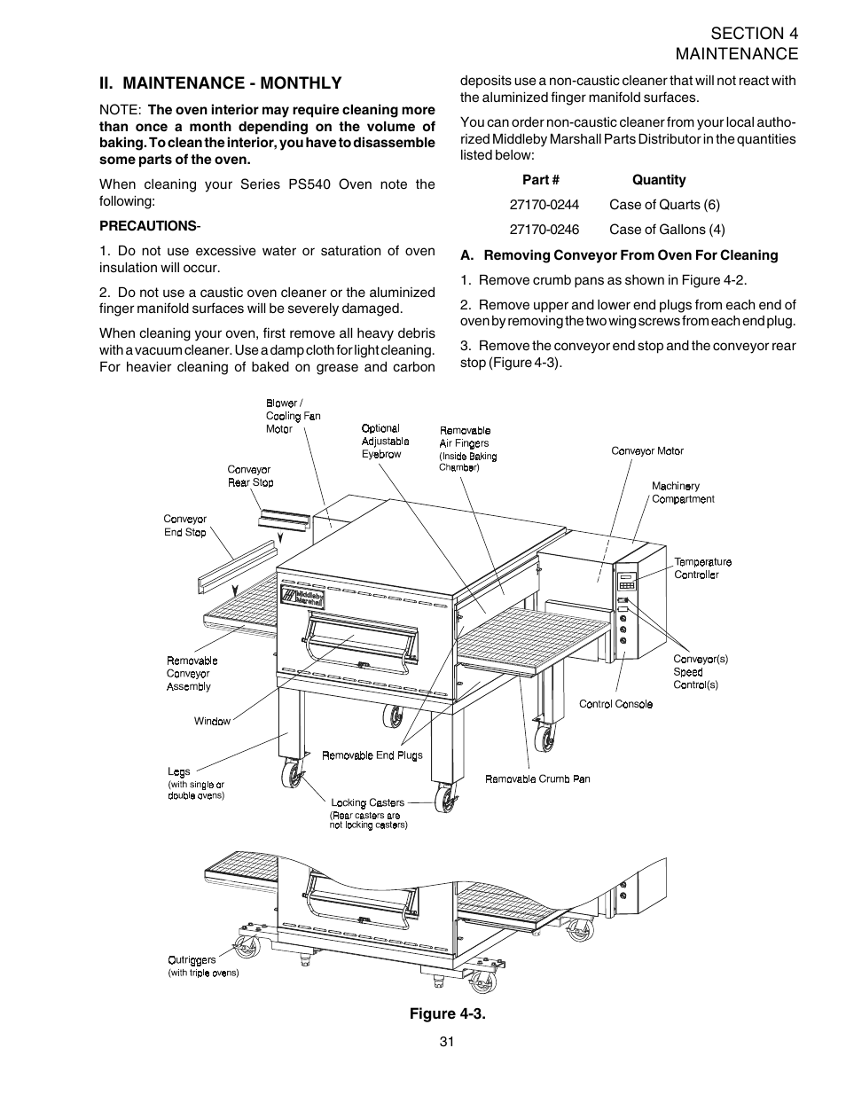 Middleby Marshall PS540E User Manual | Page 35 / 72