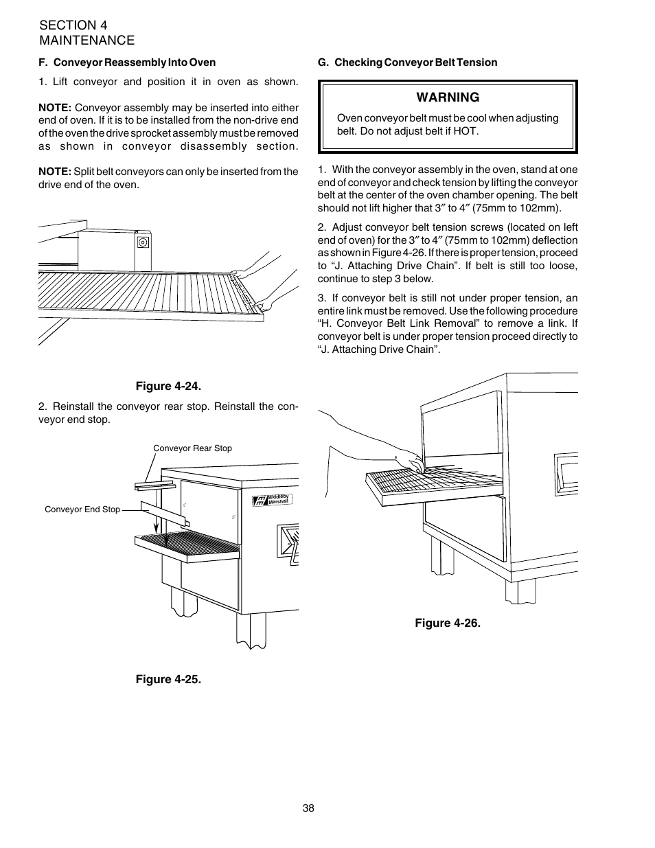 Middleby Marshall PS540E User Manual | Page 42 / 72