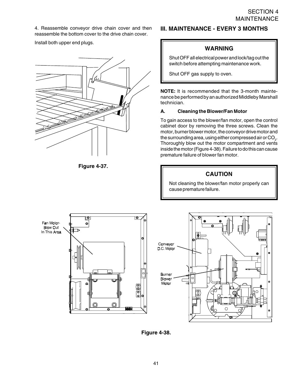 Middleby Marshall PS540E User Manual | Page 45 / 72