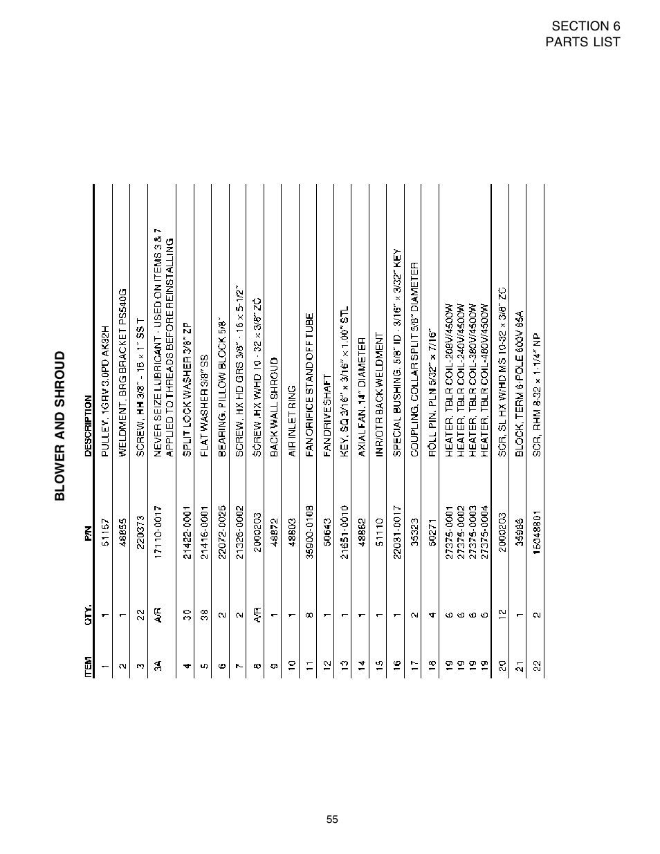 English | Middleby Marshall PS540E User Manual | Page 59 / 72