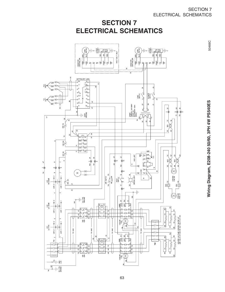 Middleby Marshall PS540E User Manual | Page 67 / 72