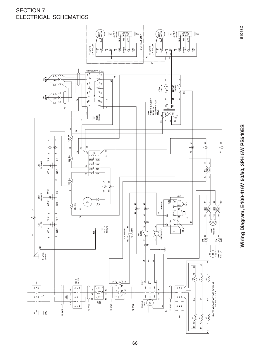 Middleby Marshall PS540E User Manual | Page 70 / 72