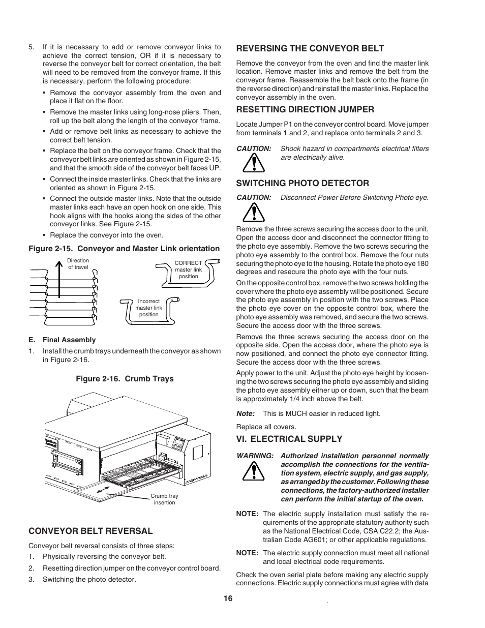 Middleby Marshall Gas Ovens PS840 Series User Manual | Page 20 / 36