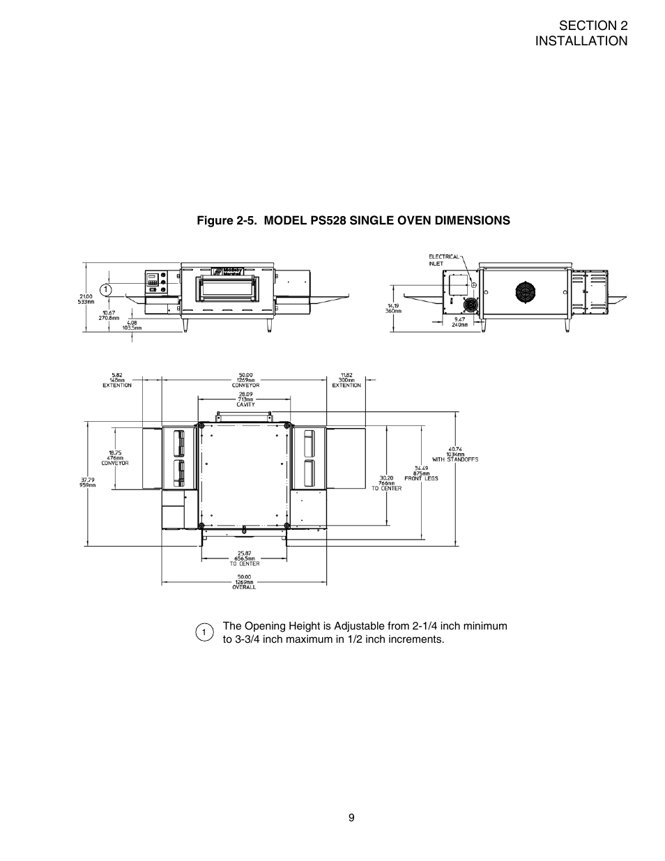 Middleby Marshall PS528-Series OVENS PS528 (Double) User Manual | Page 13 / 60