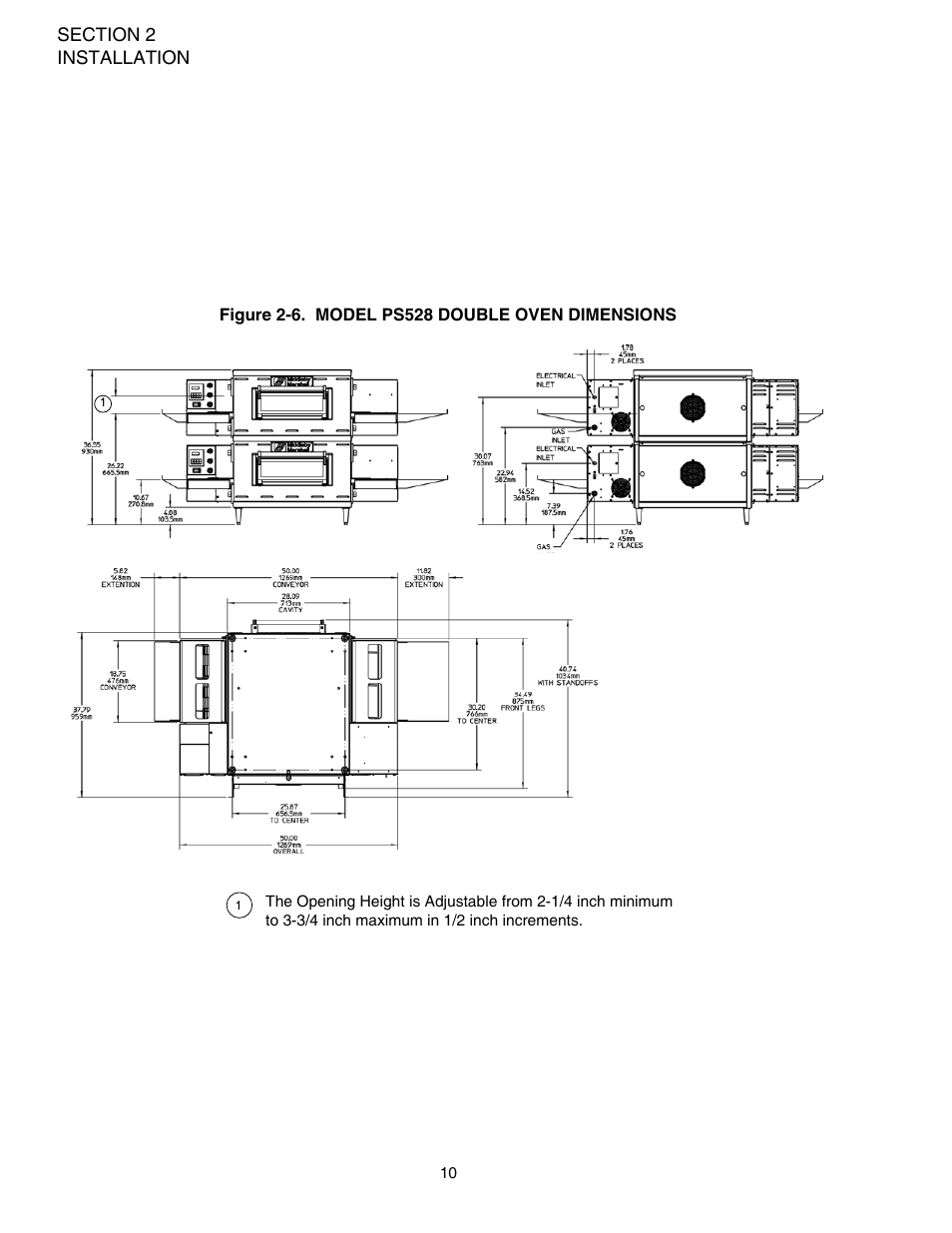 Middleby Marshall PS528-Series OVENS PS528 (Double) User Manual | Page 14 / 60