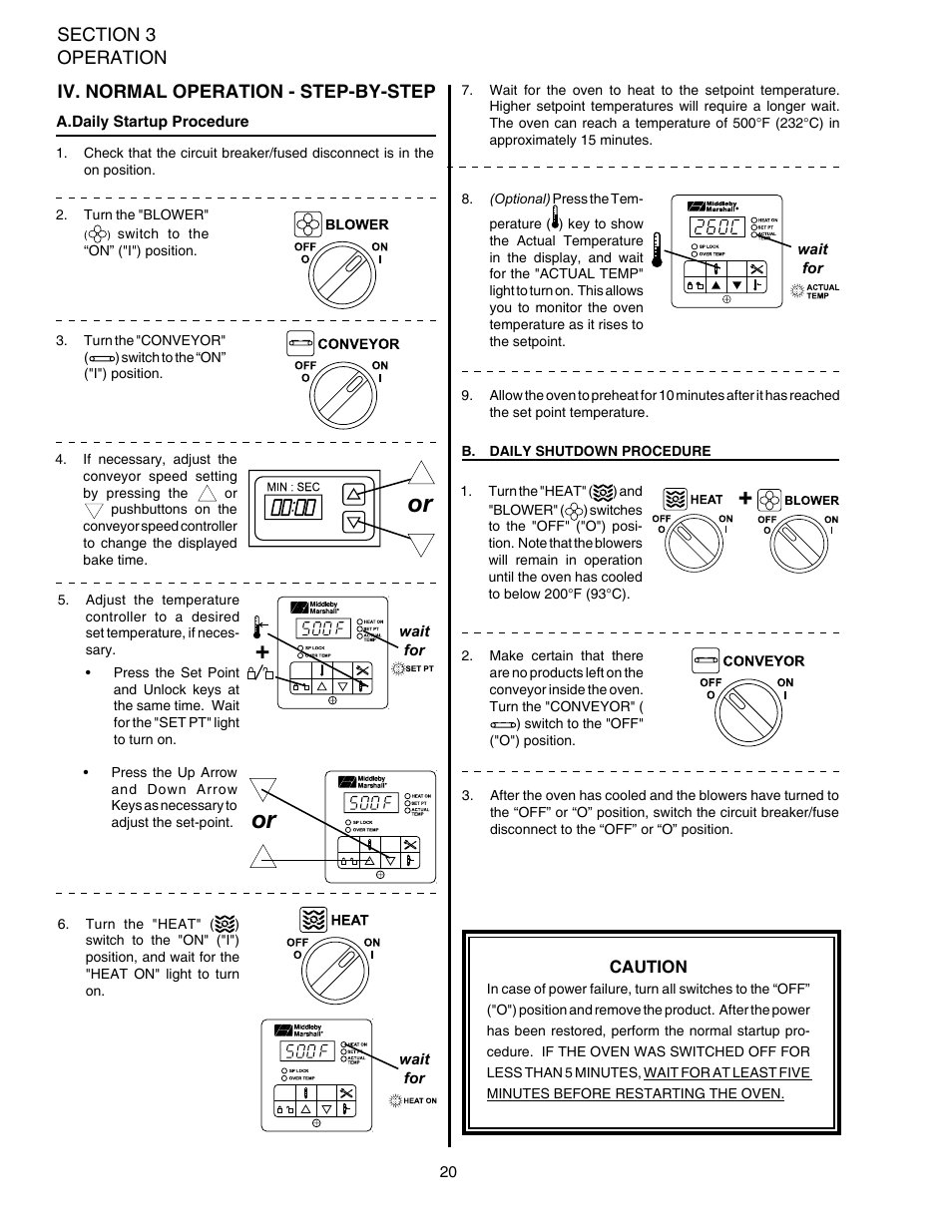 Middleby Marshall PS528-Series OVENS PS528 (Double) User Manual | Page 24 / 60