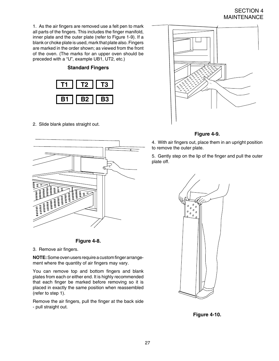 Middleby Marshall PS528-Series OVENS PS528 (Double) User Manual | Page 31 / 60