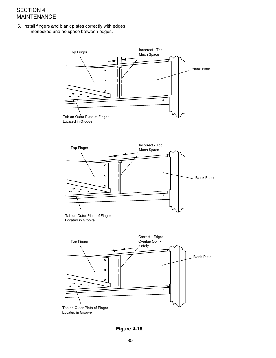 Figure 4-18 | Middleby Marshall PS528-Series OVENS PS528 (Double) User Manual | Page 34 / 60